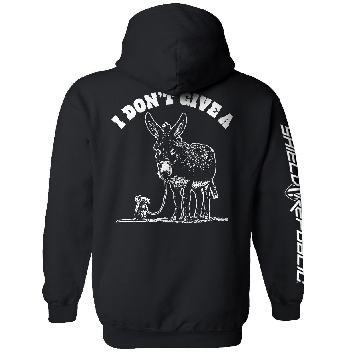 I Don't Give A Rat's Ass (Back Print)