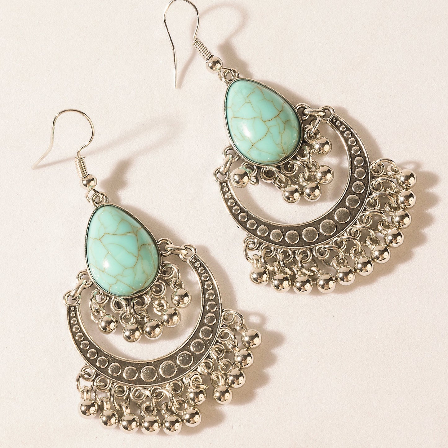 Myra Canyon Charm Earrings in Sky Turquoise